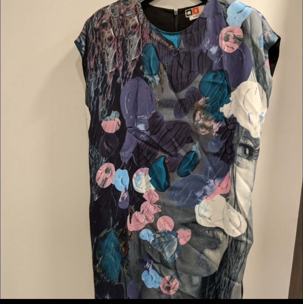 MSGM print shift dress